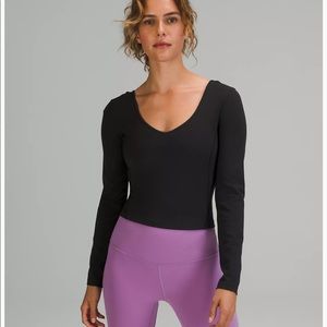Align long sleeve top brand new